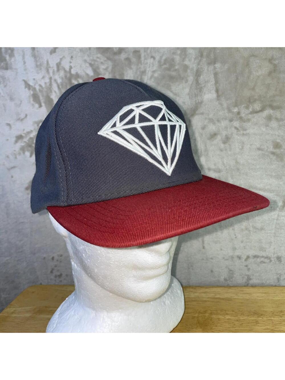 Diamond Supply Co. Snapback Cap Multi One Size Adjustable Embroidered 6 Panel